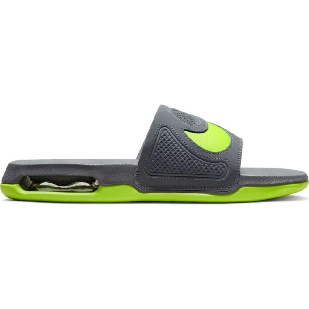 Nike Mens Air Max Cirro Men's Size 12 Comfort Slide Sandals Neon Gray NWT - Picture 5 of 13